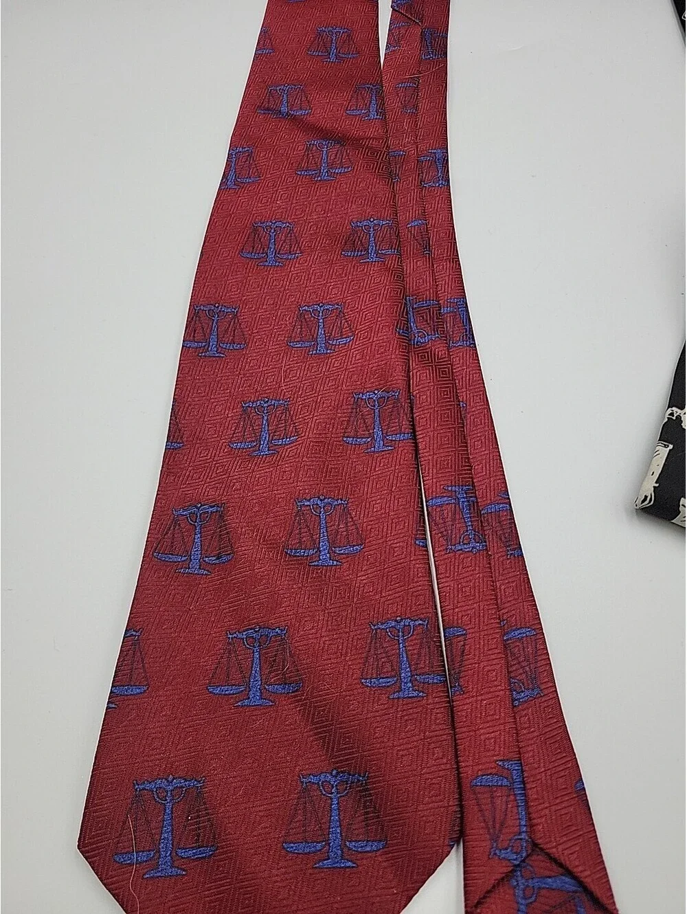 Lot 4 Men’s Novelty Neckties Police Badge Dogs Courtroom Justice Oscar Style